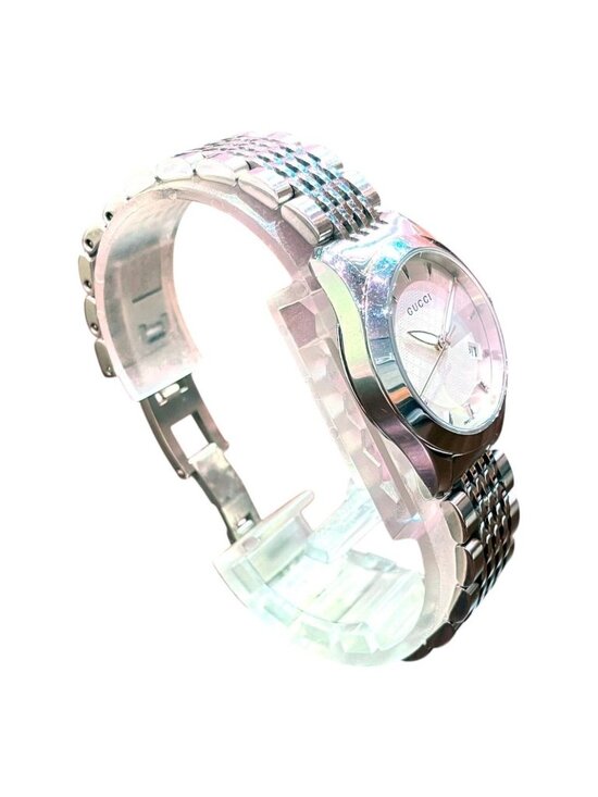 Gucci Timeless Watch SS Quartz White Dial 126.5 main image 8